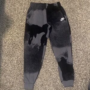 Lightly used grey/black Nike sweats